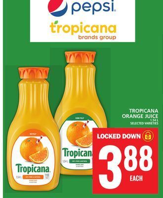 Food Basics Tropicana orange juice offer