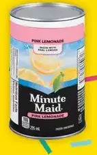 Giant Tiger Minute maid frozen drinks offer