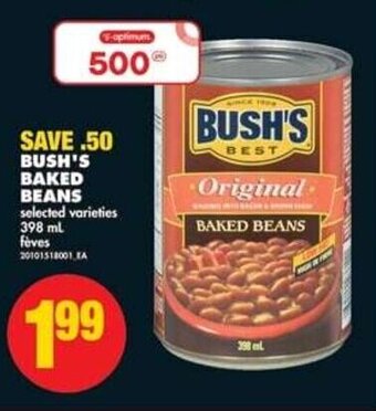 No Frills BUSH'S BAKED BEANS 398 ml offer