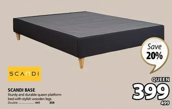 JYSK Scandi base offer