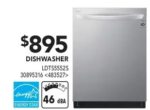 Lowe's Dishwasher offer