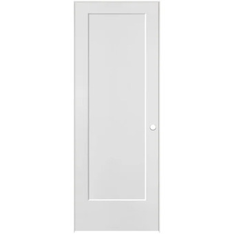 Home Depot Lincoln park 30-inch x 80-inch x 4 9/16-inch 1-panel hollow core single prehung interior door lh offer