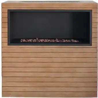 Home Depot Castle hill 48-inch brown gas fireplace offer