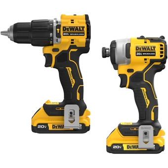 Home Depot 20v max atomic lithium-ion compact 1/2-inch hammer drill and impact driver combo kit (2-tool) offer
