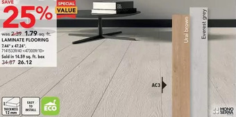 Lowe's Mono serra laminate flooring offer