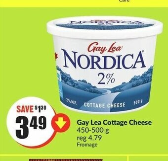 FreshCo Gay Lea Cottage Cheese 450-500 g offer