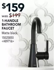 RONA 1-handle bathroom faucet offer