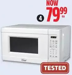 Canadian Tire Master chef microwave offer