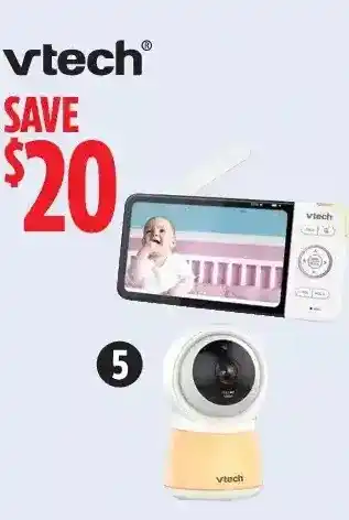 Canadian Tire Vtech remote access fixed baby monitor offer