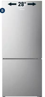 RONA Hisense 14.7 cu. ft. refrigerator offer
