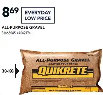 RONA Quikrete all-purpose gravel offer