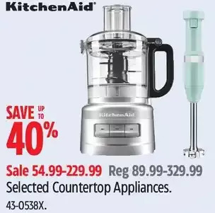 Canadian Tire Kitchenaid countertop appliances offer