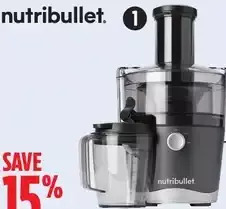 Canadian Tire Nutribullet 800w juicer offer
