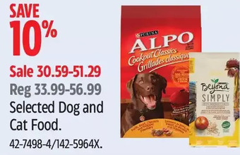 Canadian Tire Dog and cat food offer