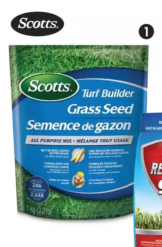 Canadian Tire Scotts turf builder grass seed offer
