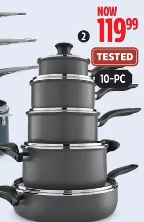 Canadian Tire T-fal titanium non-stick set offer