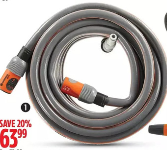 Canadian Tire Gardena 50' pvc garden hose offer