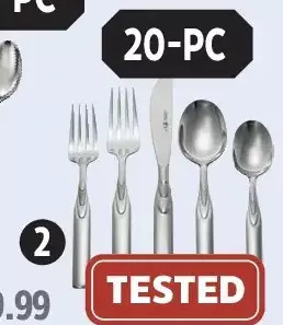 Canadian Tire Henckels 20-pc flatware sets offer