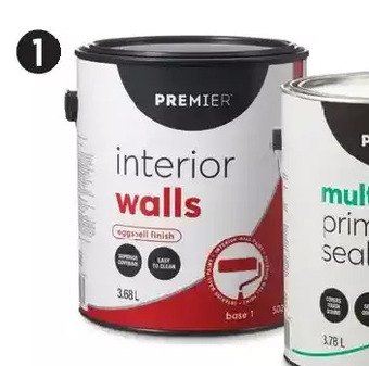 Canadian Tire Interior paint offer