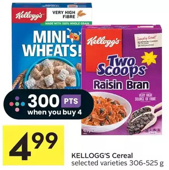 Foodland Kellogg's cereal offer