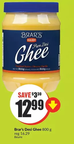 FreshCo Brar's desi ghee offer