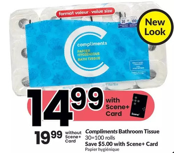 FreshCo Compliments bathroom tissue offer