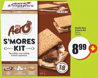 FreshCo Nestlé aero s'mores kit offer