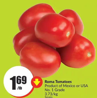 FreshCo Roma tomatoes offer