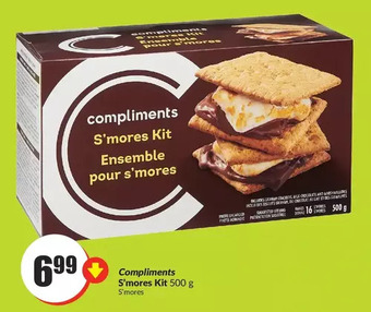 FreshCo Compliments s'mores kit offer