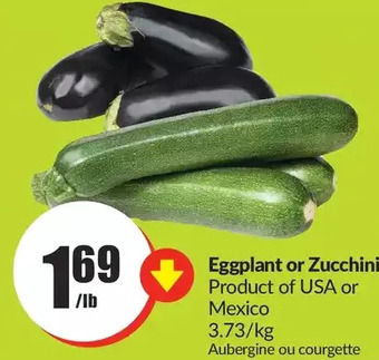FreshCo Eggplant or zucchini offer