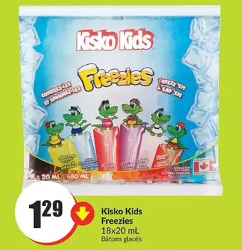 FreshCo Kisko kids freezies offer