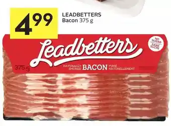 Foodland Leadbetters bacon offer