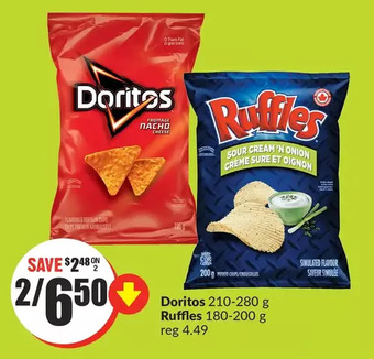 FreshCo Doritos | ruffles offer