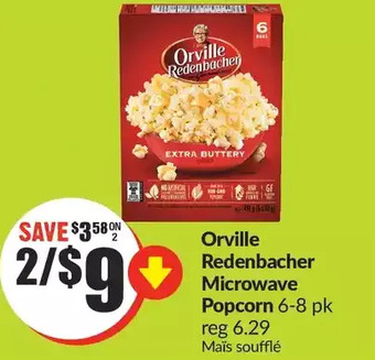 FreshCo Orville redenbacher microwave popcorn offer