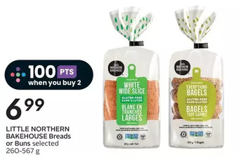 Sobeys Little northern bakehouse breads or buns offer