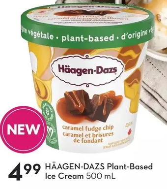 Sobeys Häagen-dazs plant-based ice cream offer