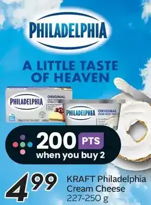 Sobeys Kraft philadelphia cream cheese offer