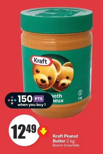 FreshCo Kraft peanut butter offer