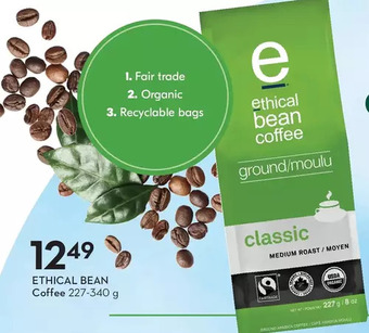 Sobeys Ethical bean coffee offer