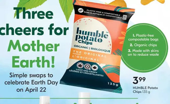 Sobeys Humble potato chips offer