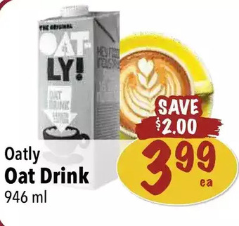 Farm Boy Oatly oat drink offer