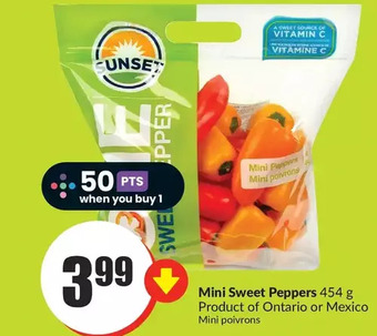 FreshCo Mini sweet peppers offer