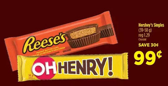 FreshCo Hershey's singles offer