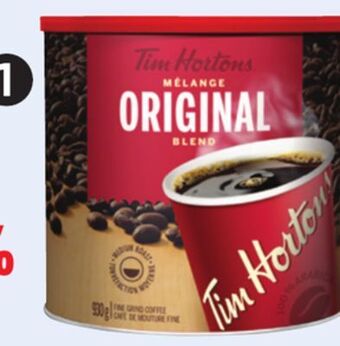 Canadian Tire Tim hortons selected tim hortons ground coffee offer
