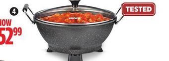 Canadian Tire Heritage electric multi-pot cooker offer