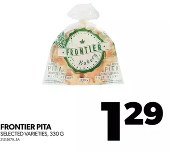 Real Canadian Superstore Frontier pita offer