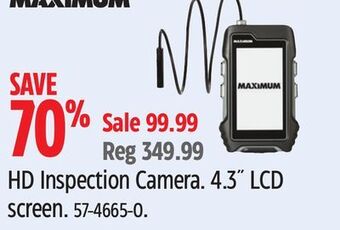 Canadian Tire Maximum hd inspection camera offer