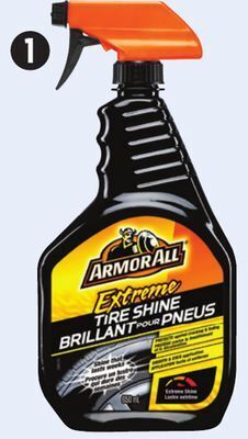 Canadian Tire Armor all extreme tire shine spray, 650ml offer