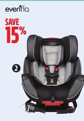Canadian Tire Evenflo symphony 3-in-1 car seat, paramount offer