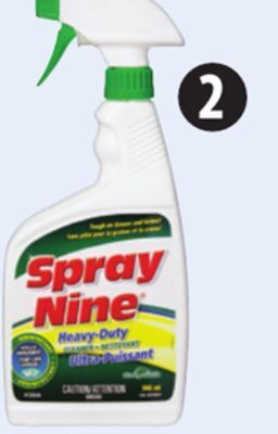 Canadian Tire Spray nine cleaner/degreaser, 946ml offer